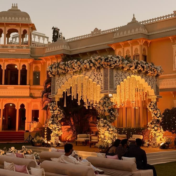 Heritage palace wedding