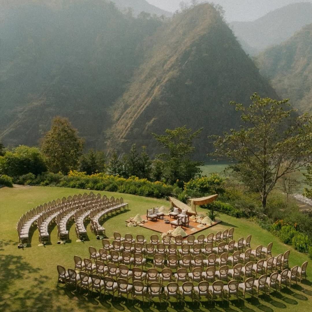 Mountain destination wedding